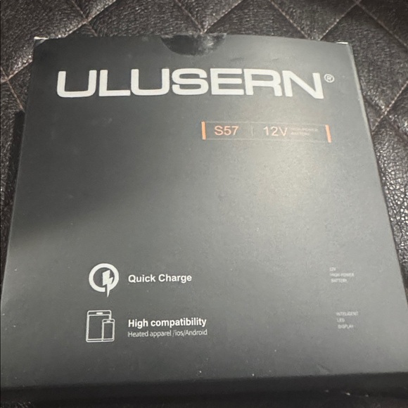 ULUSERN Rechargeable Battery/Power Bank 12v 14400mAh for  ULUSERN12VPower Bank with Charger and Cable,it can be a heated jacked charge too
